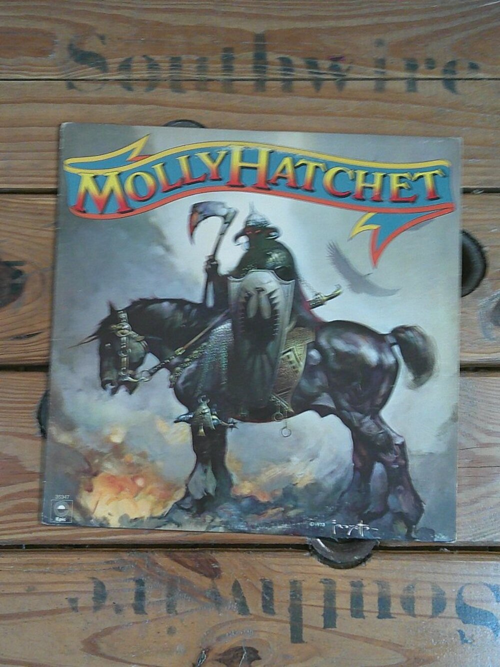 Molly Hatchet Molly Hatchet LP Vinyl Record, Epic Rock Album